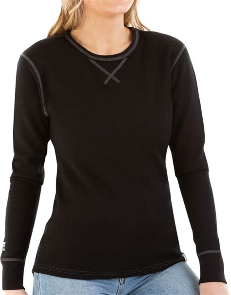 MERIWOOL Womens Base Layer 100% Merino Wool Heavyweight 400g Thermal ...