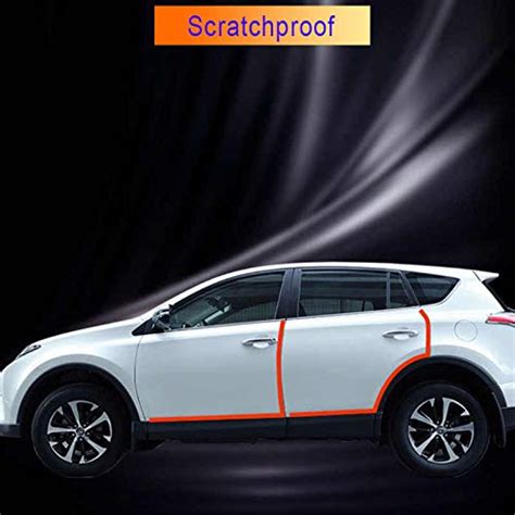 AutoBizarre High Gloss Transparent Anti-Scratch Edge Guard Scuff Plate