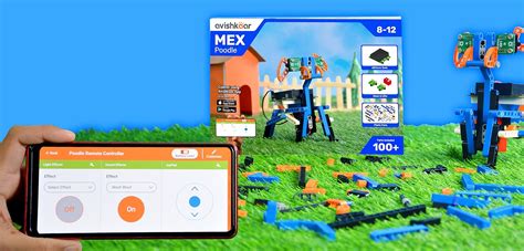 Buy Avishkaar MEX Poodle, Robot Toy for Kids Aged 8-12, DIY Robotics ...