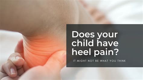 Does your child have heel pain? | Running Science