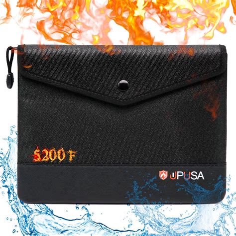 Amazon.com: BALAPERI Fireproof Bag with Lock - 5200°F Heat Insulated ...