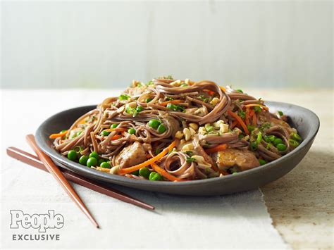 Sunny Anderson's Peanut Chicken & Soba Noodles Recipe
