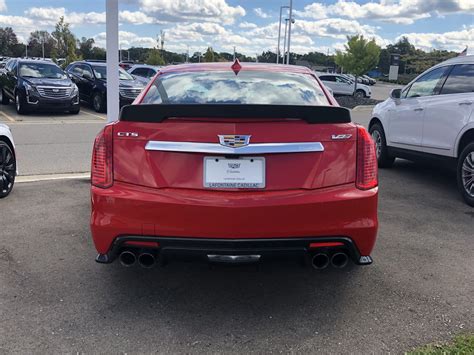 New Velocity Red Color For 2019 CTS-V: First Look | GM Authority