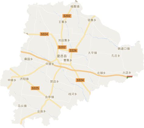 夏邑县高清地形地图,夏邑县高清谷歌地形地图