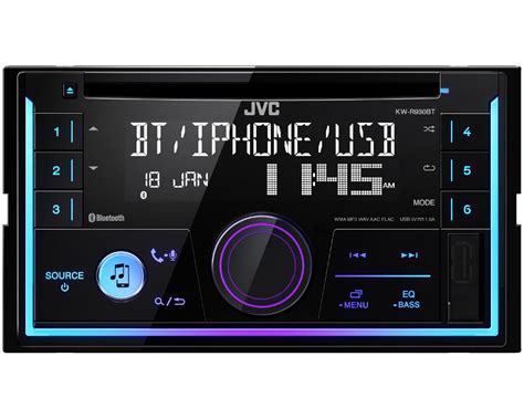 Equipo de música CD 2-DIN para coche KW-R930BT • JVC España