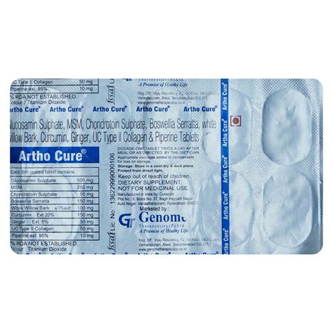 Buy Artho Cure Tablet | 19 Minutes Delivery | Apollo Pharmacy