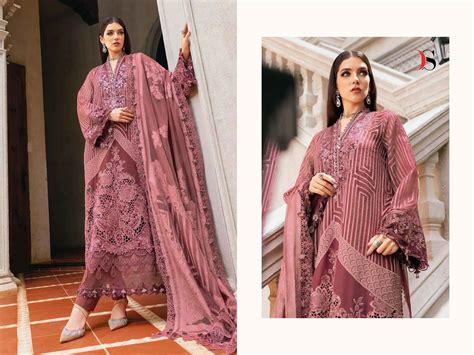 Deepsy Maria B Luxe 25 Rayon Dress Material New Catalogue Wholesale Price