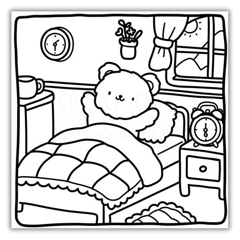 Cute Bear Coloring Pages (Free PDF Printables) - Simply Love Coloring