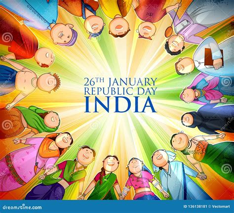 Unity In Diversity Vector Illustration | CartoonDealer.com #57371822