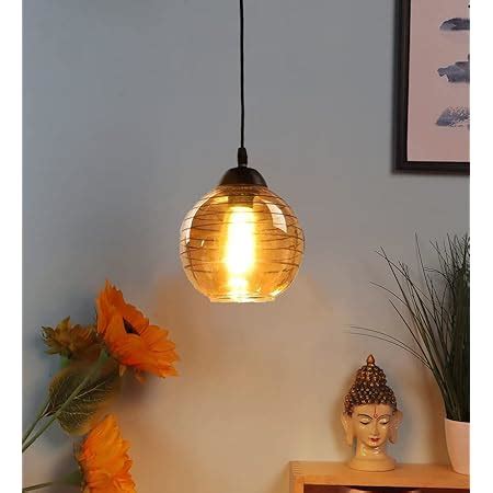 Buy Keyplus Doom White Glass Designer Hanging Light-AC Online at Low ...