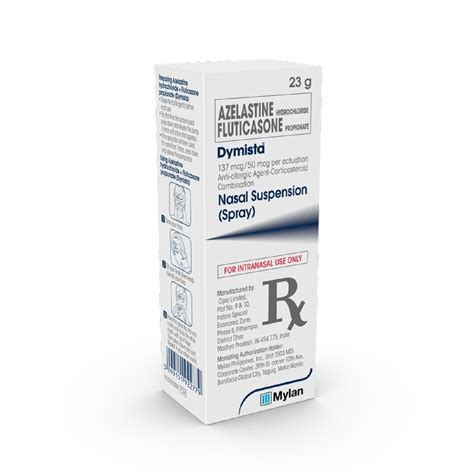 DYMISTA, Azelastine Hydrochloride + Fluticasone Propionate Nasal ...