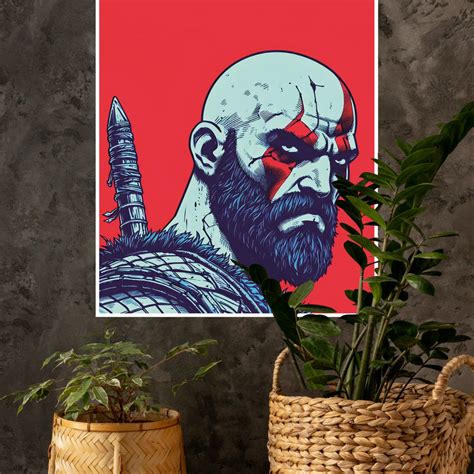 Kratos Poster | Games Posters – The Poster Valley