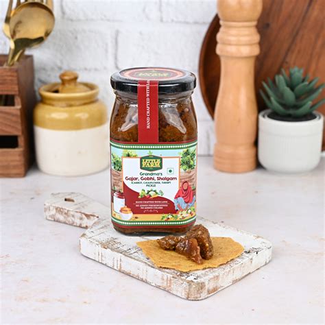 Gajar Gobhi Shalgum Pickle - Bulk Combo 400g*3 (बल्‍क्‌ पैक - गाजर गोभी ...
