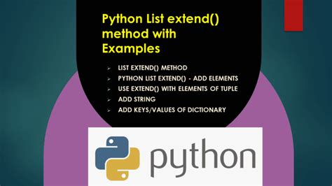 Image result for Extend Python