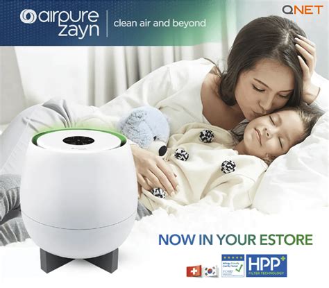 QNET Presents AirPure Zayn Air Purifier – Powerful and Minimalist - QNET