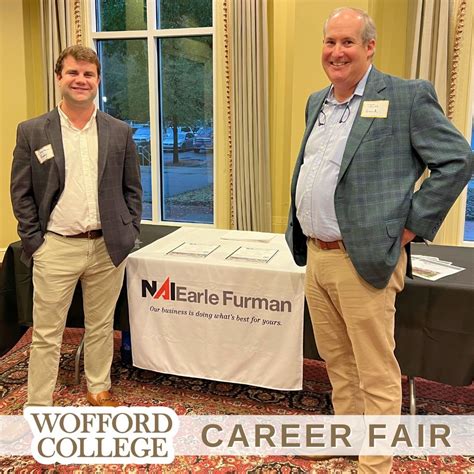Last week, NAI Earle Furman attended Wofford College’s career fair ...