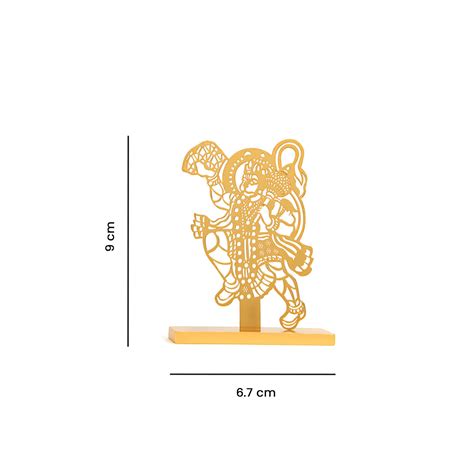 Jai Hanuman Desk/Car Dashboard Stand in Brass – DecorTwist
