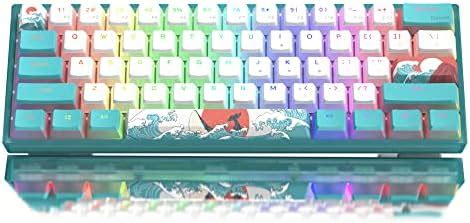 Amazon.in: Buy Womier 60% Percent Keyboard, WK61 Mechanical RGB Wired ...