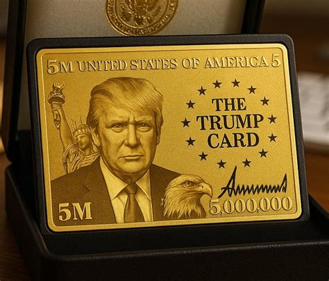 Donald Trump presenta su ‘Tarjeta Dorada’: cuesta 5 millones de dólares ...