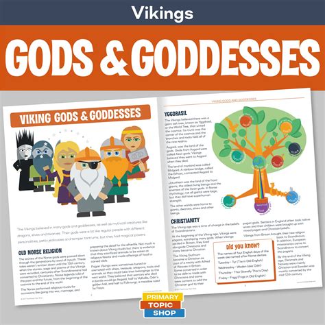 Viking Gods and Goddesses — Primary Topic Shop