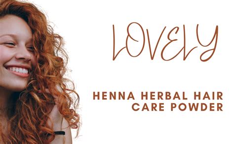 Buy LOVELY Henna Herbal Hair Care Powder | Conditioning, and Colouring ...