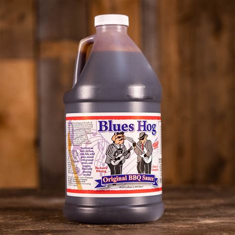 Blues Hog Original BBQ Sauce 1/2 Gallon - 1.89L | Black and Blue BBQ