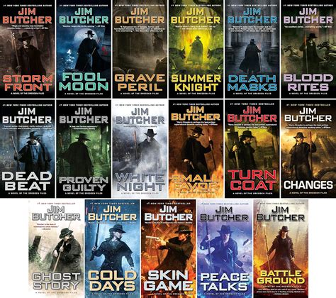 The Dresden Files by Jim Butcher, Complete Series Set (Books 1-17): Jim ...