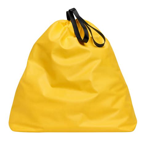 Balenciaga Trash Bag Large Pouch Yellow/Black Price in India | Culture ...