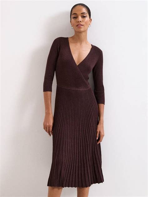 Phase Eight Mina Shimmer Midi Dress