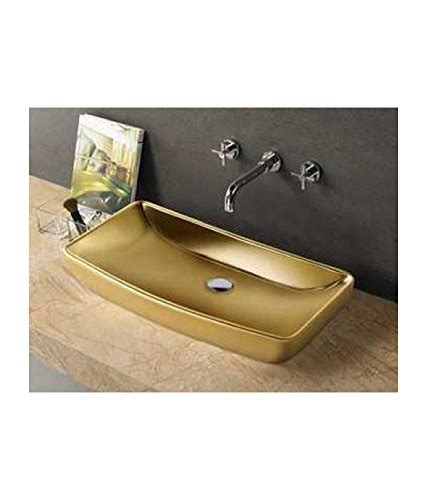 Glocera Bermon Wash Basin - Gold : Amazon.in: Home Improvement