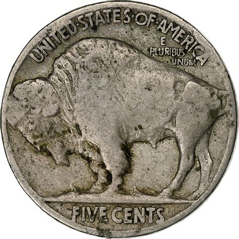 United States, 5 Cents, Buffalo, 1920, U.S. Mint, Copper-nickel,