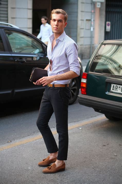 Charcoal + Brown | Loafers men outfit, Mens outfits, Mens fashion ...