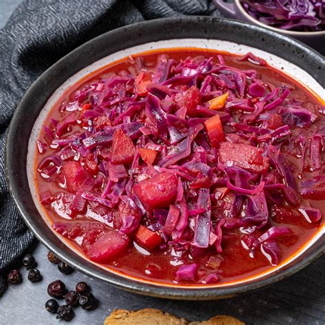 Red Cabbage Soup