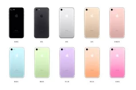 苹果iphone7有哪几种颜色_百度知道