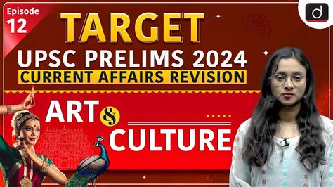 Current Affairs Revision-12 | Art & Culture | UPSC Prelims 2024 ...