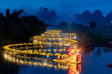 一水诉尽榕城千古，广西桂林国际山水文化旅游节开幕演出《漓水印画》惊艳亮相_桂海