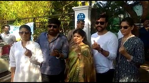 Lok Sabha Elections 2019: Jr NTR, Allu Arjun, Chiranjeevi cast their votes