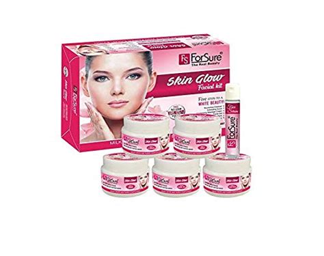 ForSure Skin Glow Facial Kit For Healthy Skin, Oily Skin, Dry Skin, All ...