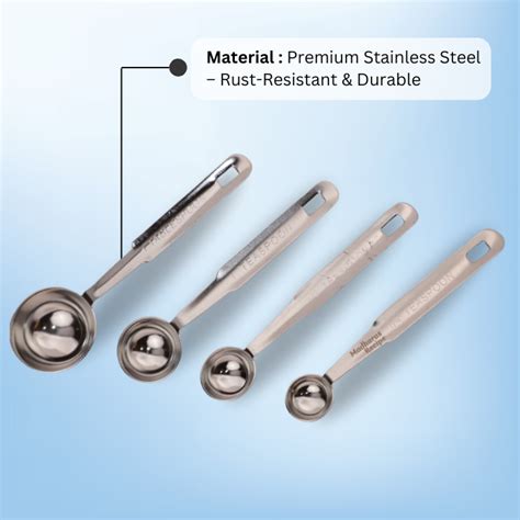 Madhura’s Recipe Stainless Steel Measuring Cups & Spoons set for Cooki ...