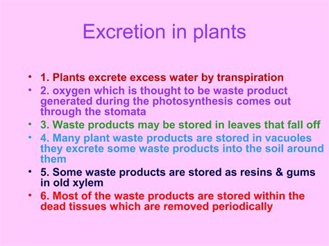 Excretion ppt | PPT