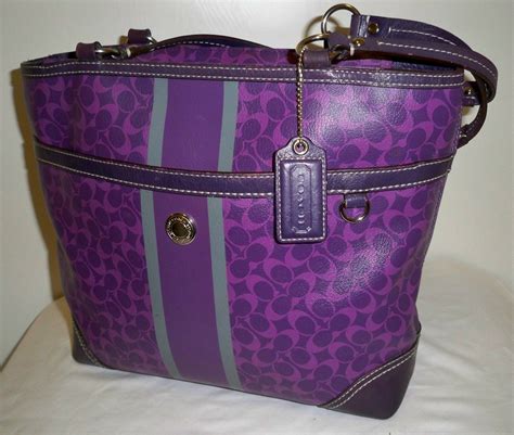 Coach Outlet Purple Purse | semashow.com