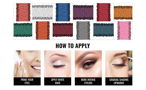 Buy Blue Heaven 12x1 Fashion Eye Shadow, Multicolor, 10g Online at Low ...