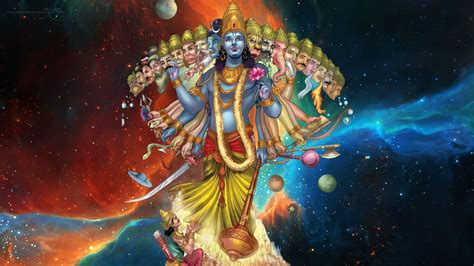 Vishnu Dashavatar Wallpaper
