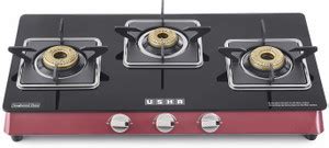 USHA Stainless Steel Manual Gas Stove Price in India - Buy USHA ...