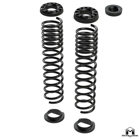 MetalCloak JT Gladiator 2.5", JL Wrangler 4 Door, 3.5"/ 2 Door 4.5" True Dual Rate Coils, Front ...