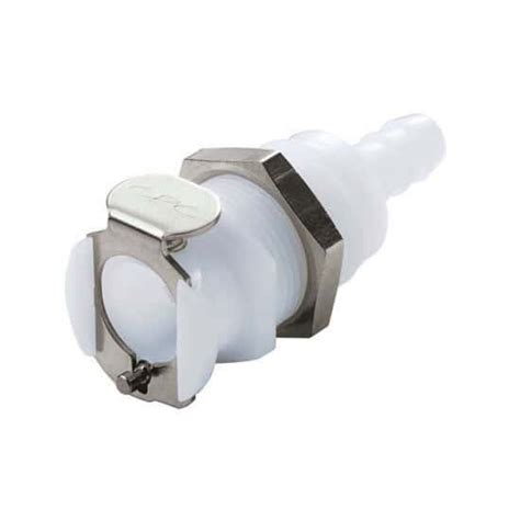 CPC (Colder) PLC Quick-Disconnect Fittings, Hose Barb Body, Panel Mount ...
