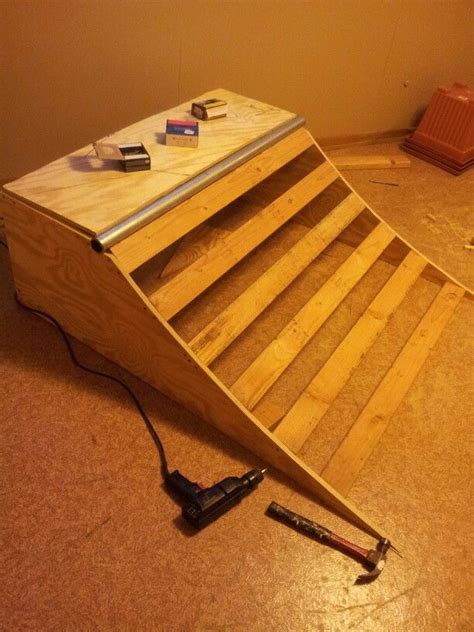 diy quarter pipe