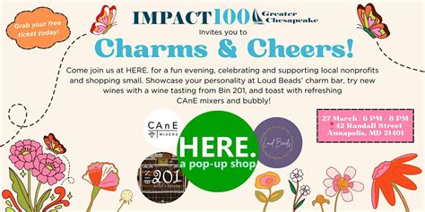 Charms & Cheers, 42 Randall St, Annapolis, 27 March 2025 | AllEvents
