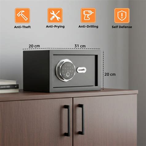 iBELL IBL SL-20F Digital Fingerprint Safe Locker for Personal and Offi ...