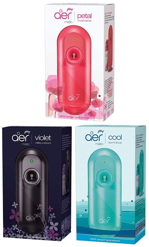 Buy Godrej aer Matic, Automatic Air Freshener Kit with Flexi Control ...